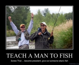 Obama's Salmon Comments: It's (not) Funny because it's True