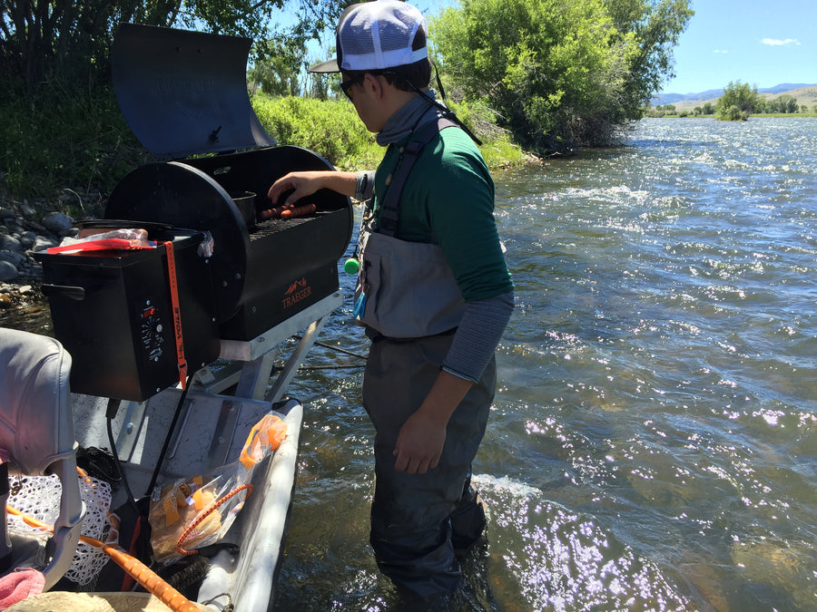 Take A Grill Fishing