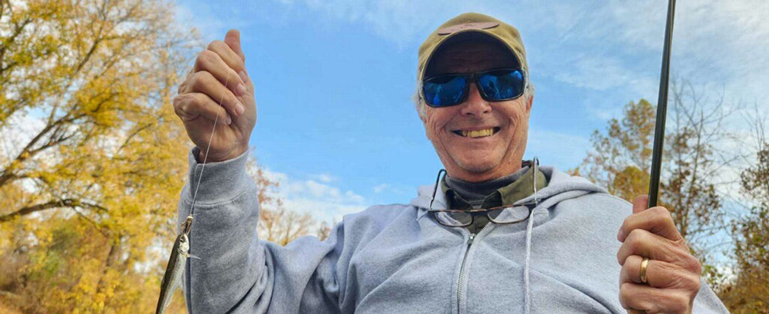 The Flyfish Journal Smolt of the Month December winner. Photo: Juan Kindelan