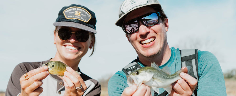 January Smolt of the Month winners Beth Roberts, Paul Graham. Photo: Josh Money