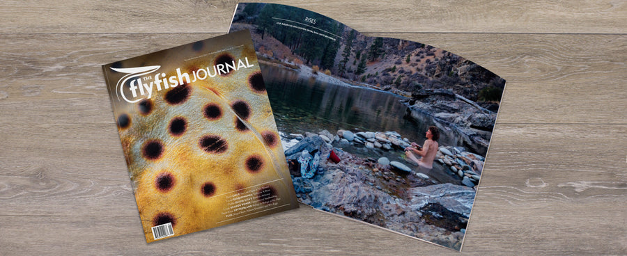 The Flyfish Journal, Volume Sixteen, Issue One. Photos: Dominic Lentini and Barry and Cathy Beck.