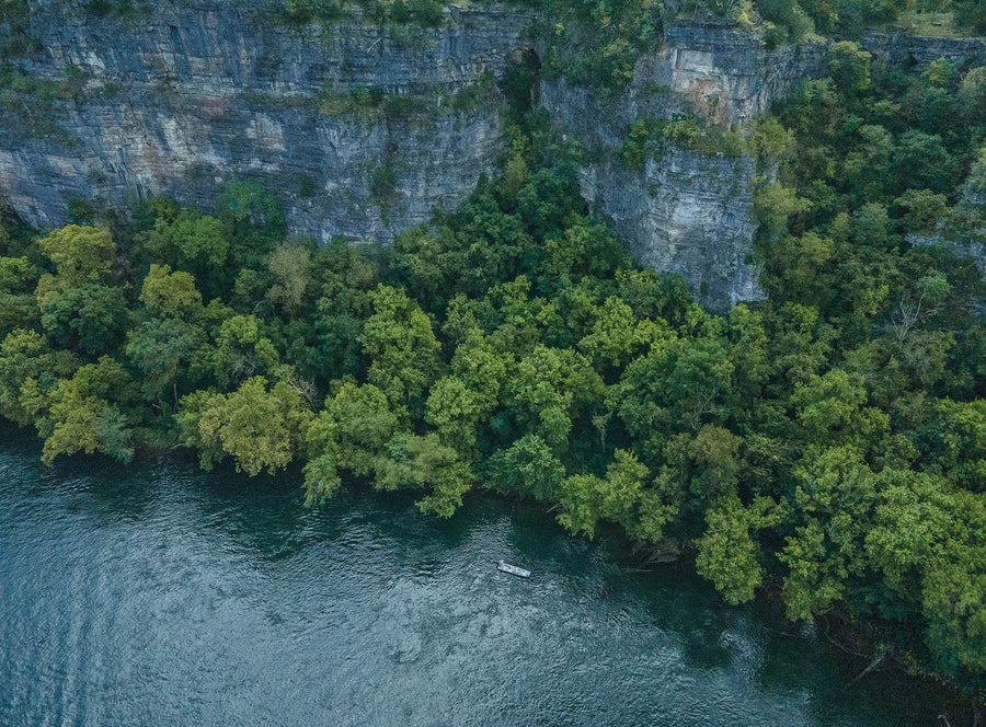 White River Fly Anglers guide Matt Stinnett took us to one of the best views on the river. Photo: Dave Fason