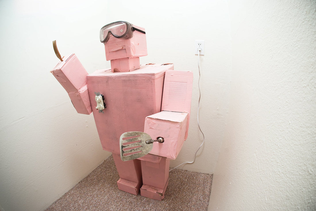 This thing is definitely not coming for our fish, or our jobs. Even if it was, we could just unplug it, right? Photo: Copi Vojta