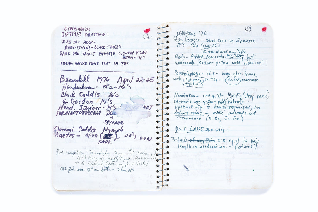 Flyfishing journal