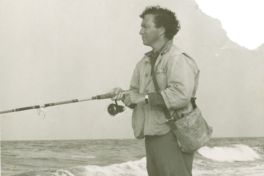 Nick Lyons, Fire Island Bay, NY, circa1980. Photo: Mari Lyons