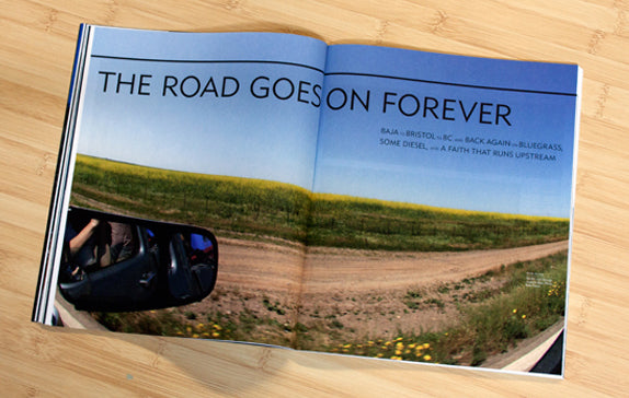 THE ROAD GOES ON FOREVER