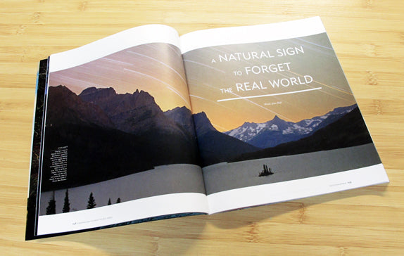 A NATURAL SIGN TO FORGET THE REAL WORLD