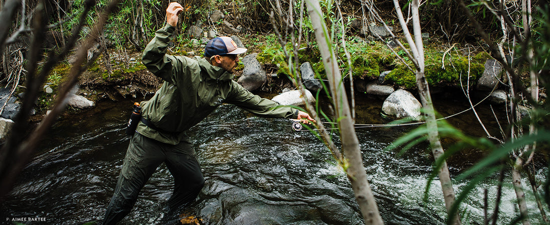 Chase loads a bow-and-arrow cast.