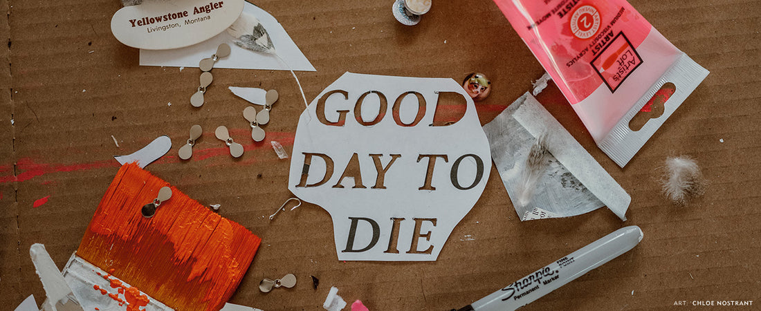 As things lie—a messy corner of the workspace, remnants of a night’s work.