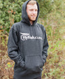 The Flyfish Journal logo hoodie.