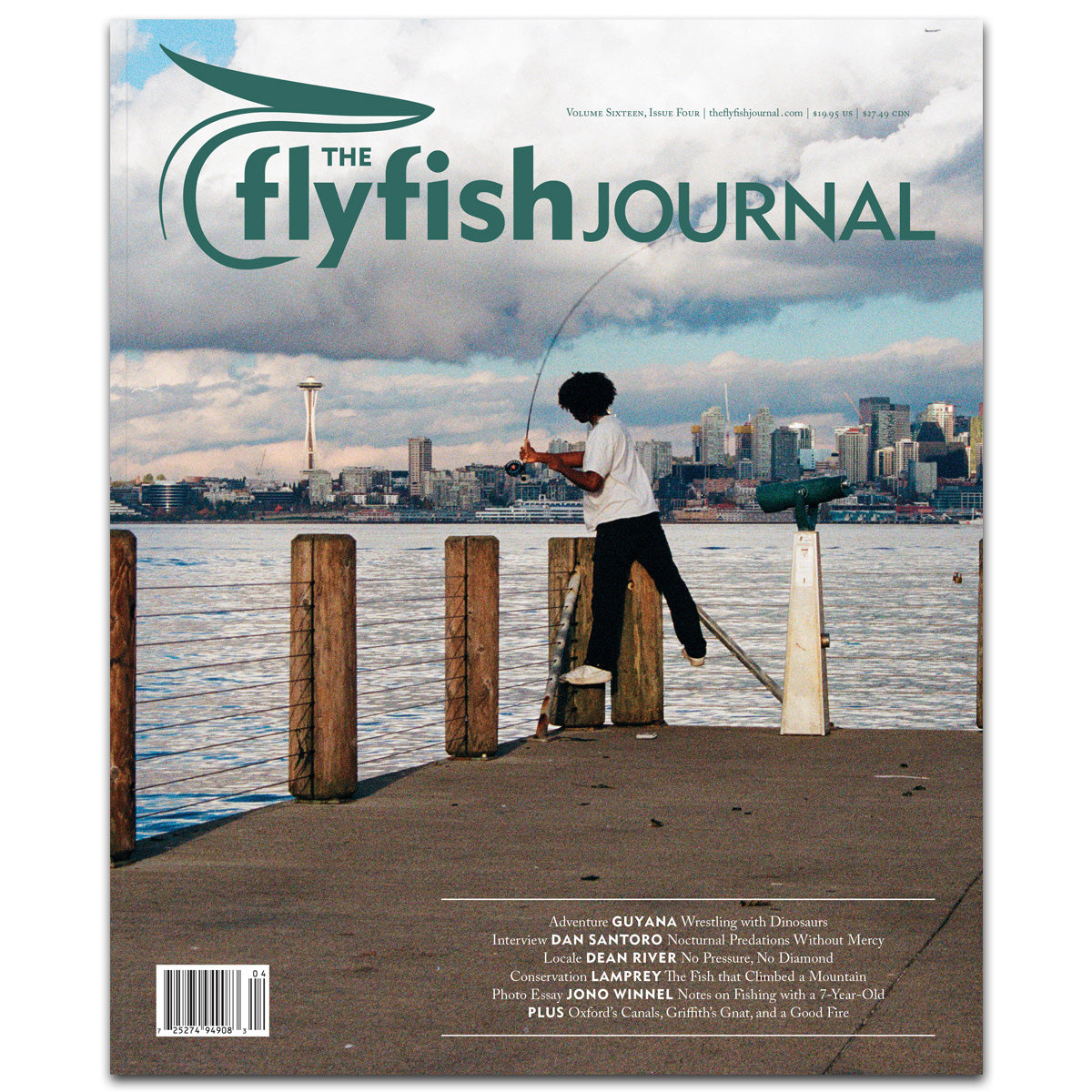 The Flyfish Journal #16.4 featuring Guyana, Dan Santoro, Dean River, Lamprey, Jono Winnel and more.