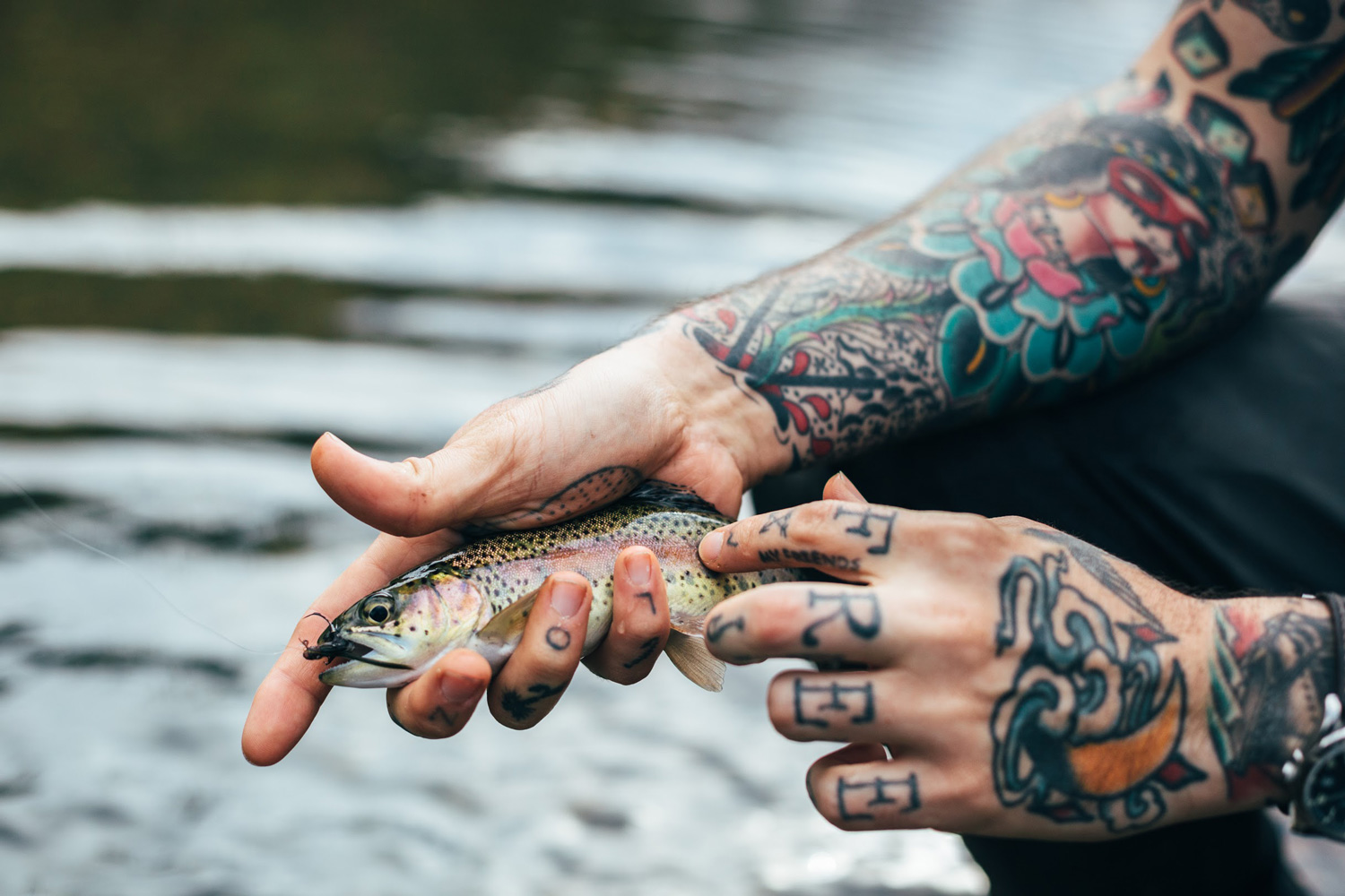 Tattoo Work Brook Trout on Phillip Synhorst  SwittersB  Exploring